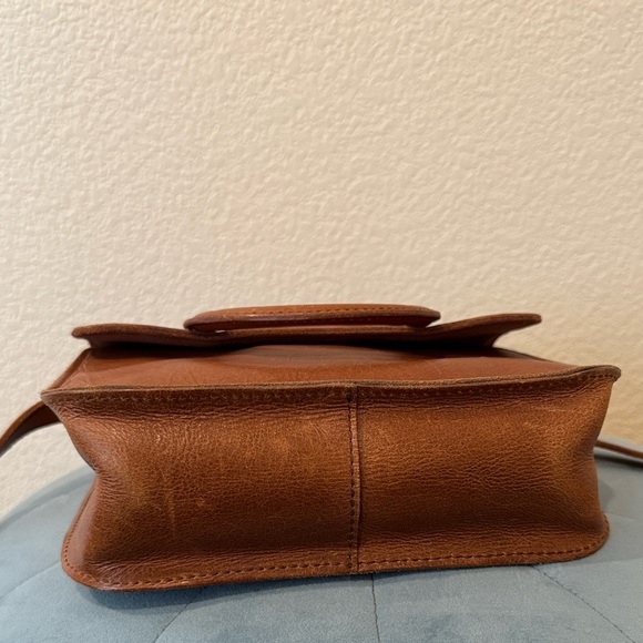 Madewell Brown Leather Crossbody Bag - Picture 2 of 5